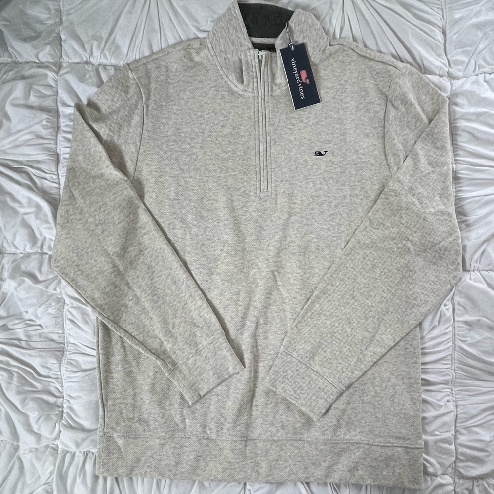 Men’s Vineyard Vines Saltwater Quarter Zip Pullover